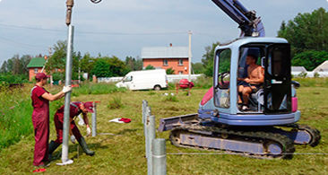 Монтаж винтовых свай в Самаре и Самарской области