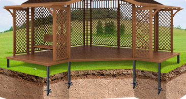 Винтовые сваи для бытовки в Самаре